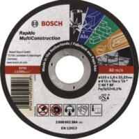 Bosch 2608602384 Multi Construction Rapido 115 mm Darabolótárcsa egyenes