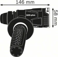 Bosch GHA FC2 Professional FlexiClick adapter