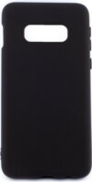 Cellect Samsung Galaxy S10+ Vékony Szilikon hátlap tok - Fekete