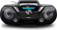 Philips AZB798T/12 hordozható CD-s rádió Fekete