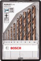 Bosch HSS-Co Robust Line Fémfúró készlet (10 db/csomag)