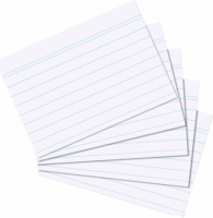 Herlitz A5 Vonalas Indexkártya (100 db / csomag)