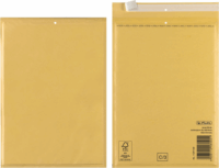 Herlitz 17x22 cm Barna Légpárnás C boríték (4db / csomag)