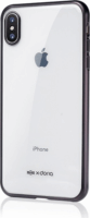 X-Doria Apple iPhone Xs Max Védőtok - Átlátszó/Fekete