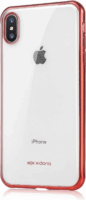 X-Doria Apple iPhone XR Védőtok - Átlátszó/Piros