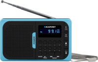 Blaupunkt PR5BL Hordozható FM Rádió - Fekete/Kék