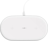 miniBatt PowerAIR Vezeték nélküli Qi töltő 2 készülék egyidejű töltéséhez 15W