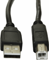 Akyga USB-A - USB-B Összekötő kábel 3m - Fekete