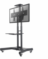 NewStar NM-M1700BLACK 32"-75" LCD TV/Monitor mobil padló állvány - Fekete
