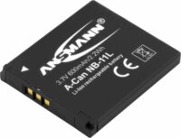 Ansmann A-Can NB 11 L akkumulátor Canon fényképezőgépekhez 600mAh