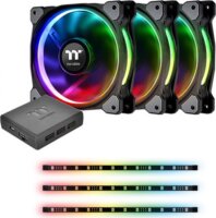 Thermaltake Riing Plus 12 RGB Lumi Plus TT Premium Edition 120mm PWM rendszerhűtő (3db/csomag)