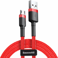 Baseus Cafule USB apa - MicroUSB apa Adat- és töltőkábel 2m - Piros