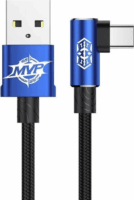 Baseus MVP USB2.0 apa - USB-C apa Adat- és töltőkábel 1m - Kék