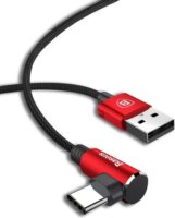 Baseus MVP USB2.0 apa - USB-C apa Adat- és töltőkábel 1m - Piros