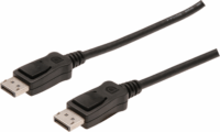 Digitus DisplayPort apa - DisplayPort apa Összekötő kábel 1m Fekete