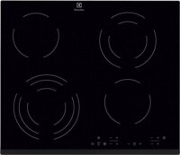 Electrolux EHF6343FOK Beépíthető 4 zónás Elektromos főzőlap 6400 Watt - Fekete