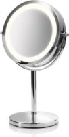 Medisana CM 840 2in1 LED Asztali Kozmetikai Sminktükör Ø 13 cm - Ezüst