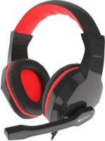 Natec Genesis Argon 110 Gaming Headset Fekete/Piros