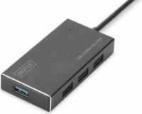 Digitus DA-70240-1 USB 3.0 HUB (4 port) - Fekete
