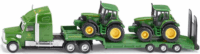Siku Farmer Autószállító kamion John Deere traktorokkal