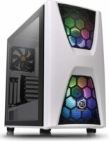 Thermaltake Commander C34 TG Snow ARGB Edition Számítógépház - Fehér