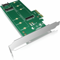 Raidsonic Icy Box IB-PCI209 2x belső M.2 port bővítő PCIe kártya