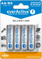 everActive Silver Line EVHRL6-2000 R6 AA 2000 mAh Ni-MH Elem (4 db / csomag)