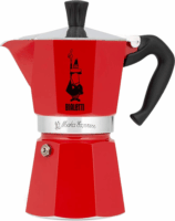 Bialetti Mokka Express 6 személyes kotyogós kávéfőző - Piros
