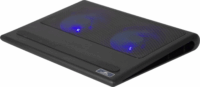 Rivacase 5557 17.3" laptop hűtőpad - Fekete