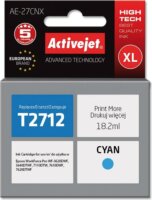 ActiveJet (Epson 27XL T2712) Tintapatron Cián
