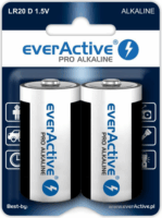 everActive EVLR20 Pro Alkaline LR20 D Elem (2 db / Csomag)