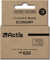 Actis (HP 650 CZ101AE) Tintapatron Fekete