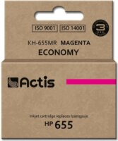 Actis (HP 655 CZ111AE) Tintapatron Magenta