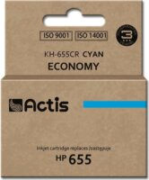 Actis (HP 655 CZ110AE) Tintapatron Cián