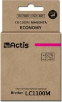 Actis (Brother LC1100M/980M) Tintapatron Magenta