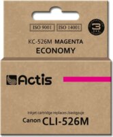 Actis (Canon CLI-526M) Tintapatron Magenta