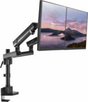 Maclean MC-812 17" - 32" Duál LCD TV/Monitor asztali tartó Fekete