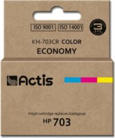 Actis (HP 703 CD888AE) Tintapatron Tricolor