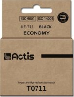 Actis (Epson T0711, T0891, T1001) Tintapatron Fekete