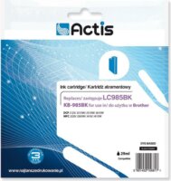 Actis (Brother LC985BK) Tintapatron Fekete