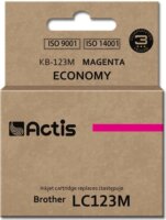 Actis (Brother LC123M/LC121M) Tintapatron Magenta
