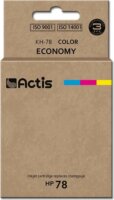 Actis (HP 78 C6578D) Tintapatron Tricolor