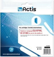 Actis (Canon CLI-571BK) Tintapatron Fekete