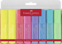 Faber-Castell 46 Pastell 1-5 mm Szövegkiemelő készlet - 8 különböző szín (8 db / csomag)