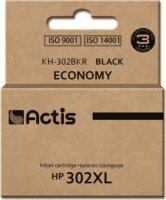 Actis (HP 302XL F6U68AE) Tintapatron Fekete