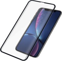 PanzerGlass™ Apple iPhone XR Curved Edge Edzett üveg kijelzővédő, fekete kerettel