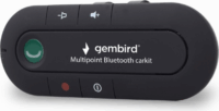 Gembird Multipoint Bluetooth + EDR autós kihangosító 2 telefonhoz Fekete