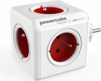 Allocacoc PowerCube Original 4 csatlakozós elosztó - Piros