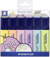 Staedtler Textsurfer Classic Pastel 1-5 mm Szövegkiemelő készlet 6 db - Vegyes