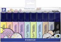 Staedtler Textsurfer Classic Pastel 1-5 mm Szövegkiemelő készlet 10 db - Vegyes